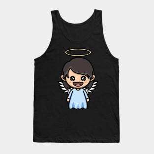 kawaii doodle cute angel Tank Top